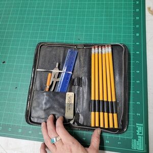Windsor Black and Tan Pencil Case